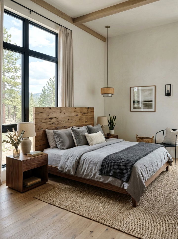 Modern Rustic Decor - 30 rustic bedroom ideas