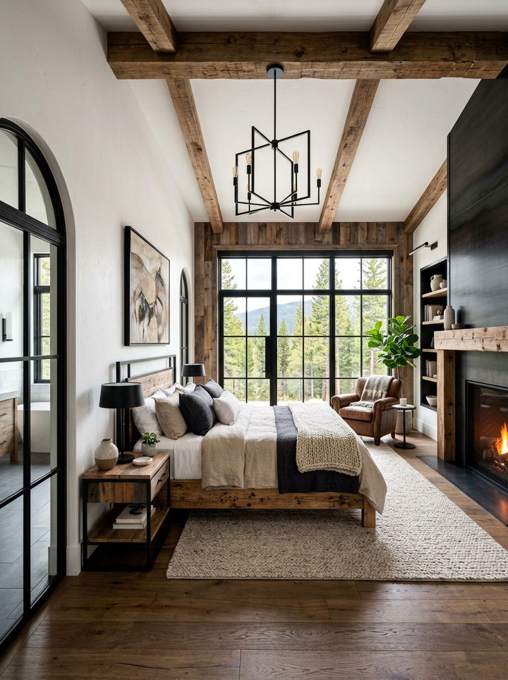 Modern Rustic Layout - 30 natural bedroom ideas