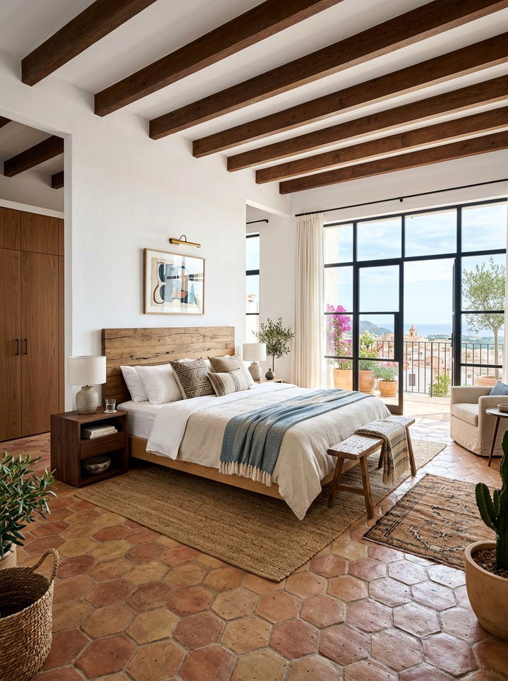 Modern Spanish Master - 30 Spanish bedroom ideas