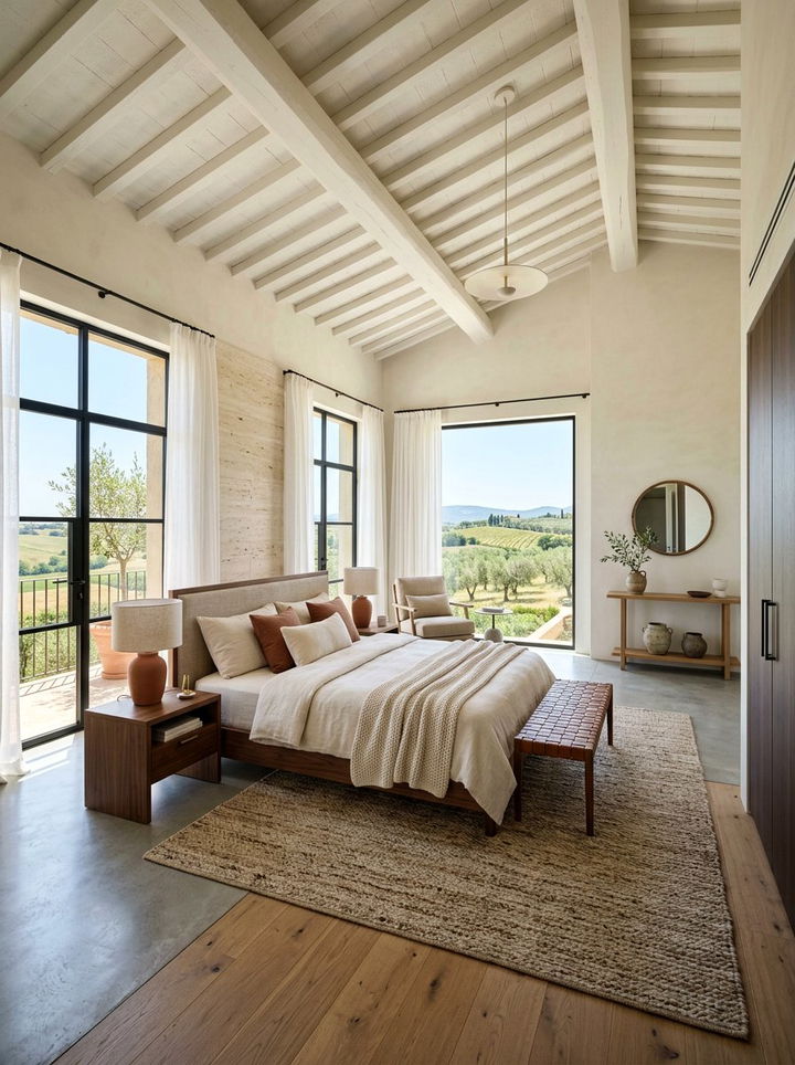 Modern Tuscan Bedroom - 30 Tuscan bedroom ideas
