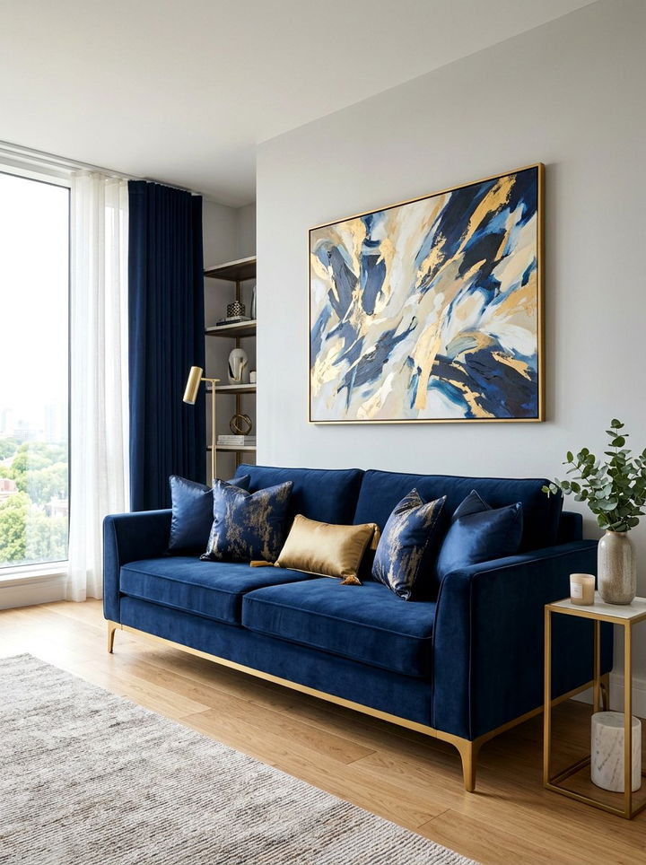 Modern Velvet Sleeper Sofa - 30 bedroom sofa bed ideas