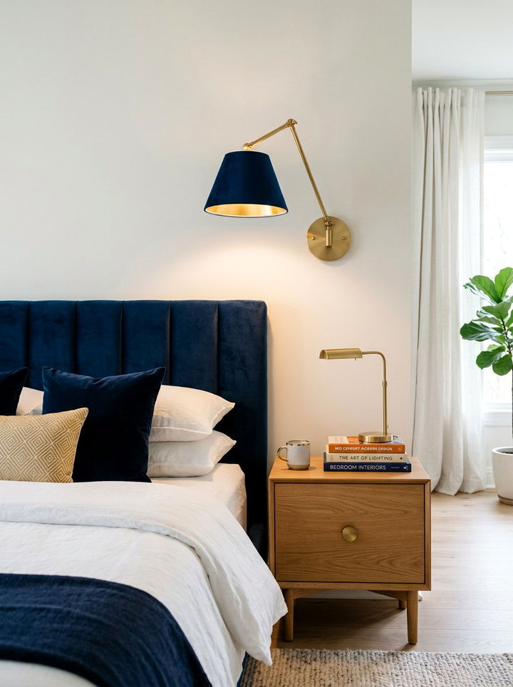 Modern Wall Sconce - 30 bedroom lighting design