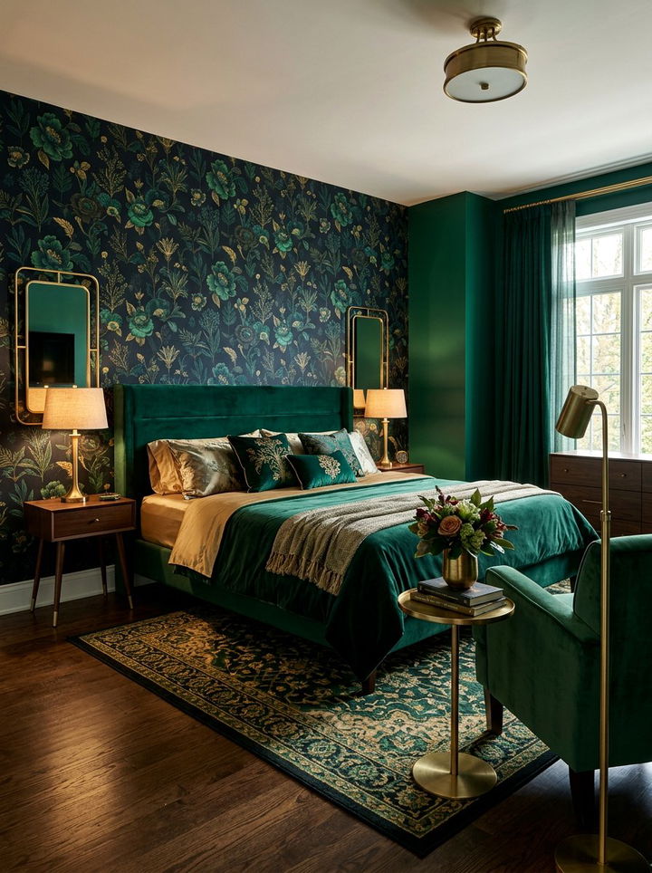 Modern Wallpaper Patterns - 30 bedroom wall decor ideas