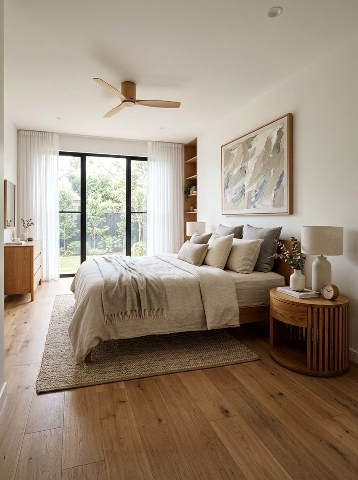 Modern Wood Round Nightstand - 30 bedroom round nightstands