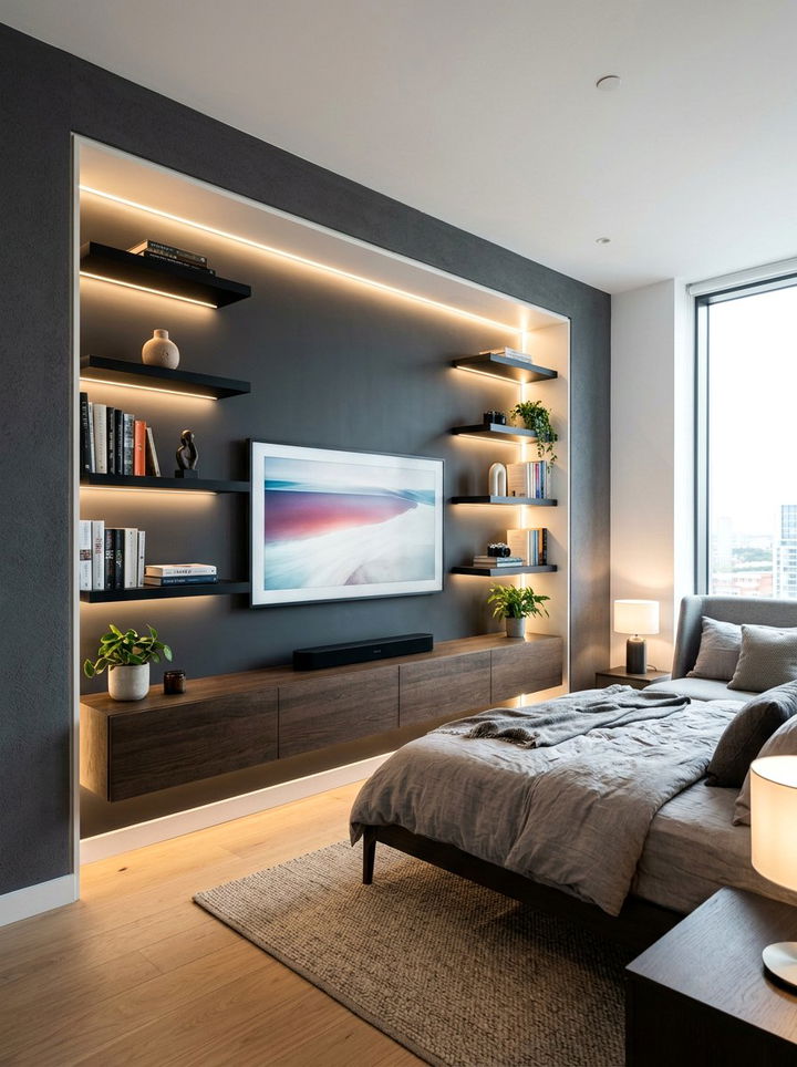 Modern bedroom alcove - 30 bedroom nook ideas