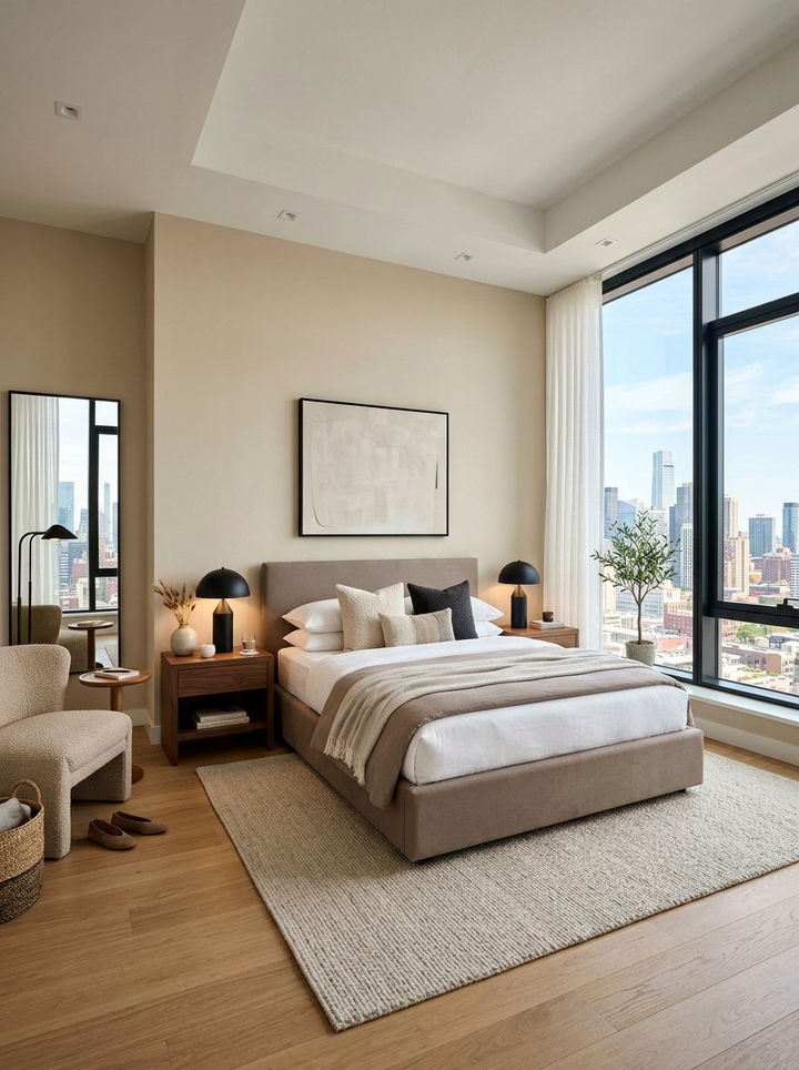 Modern beige bedroom - 30 all beige bedroom ideas