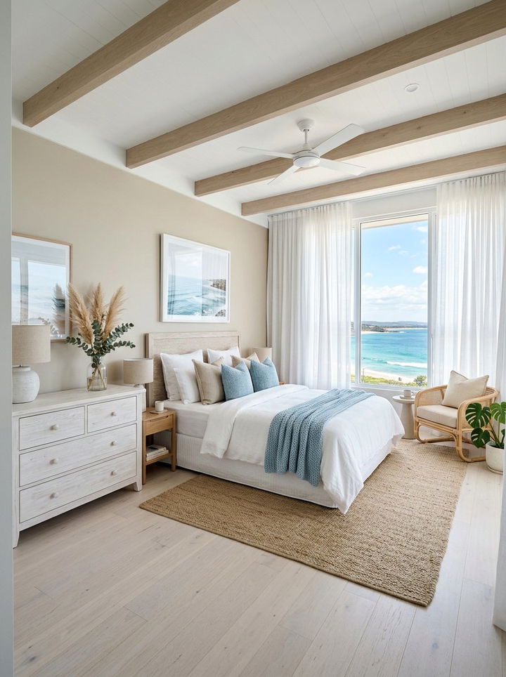 Modern coastal bedroom - 30 serene bedroom ideas