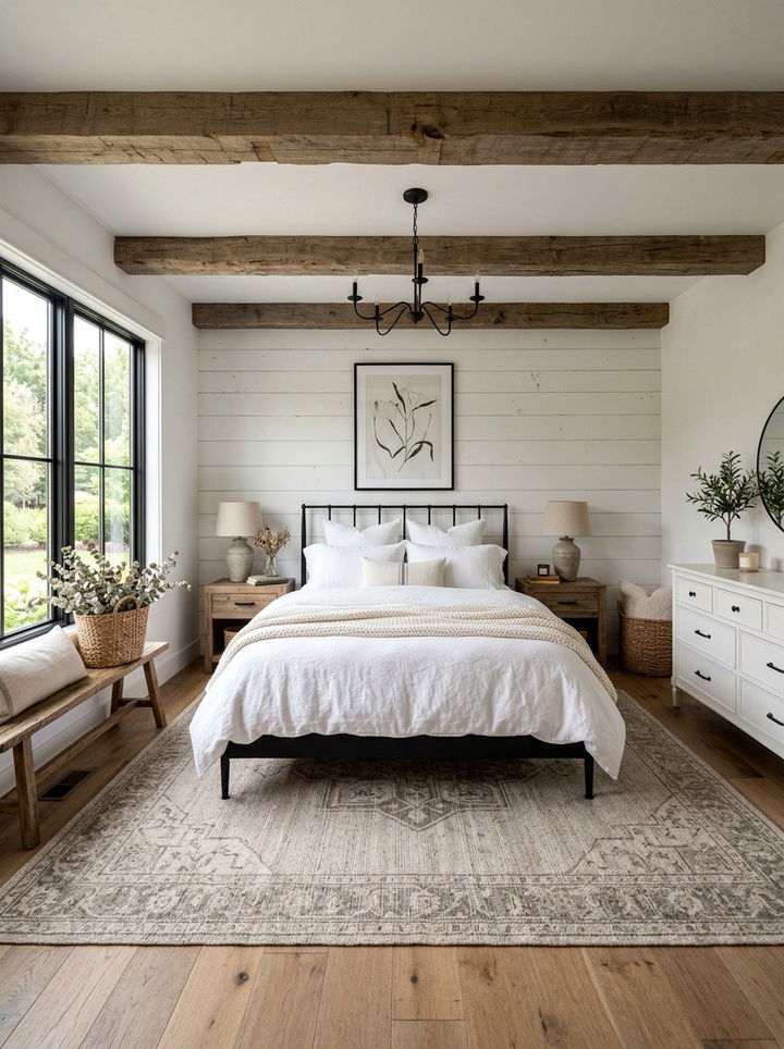 Modern farmhouse linen - 30 linen bedroom ideas