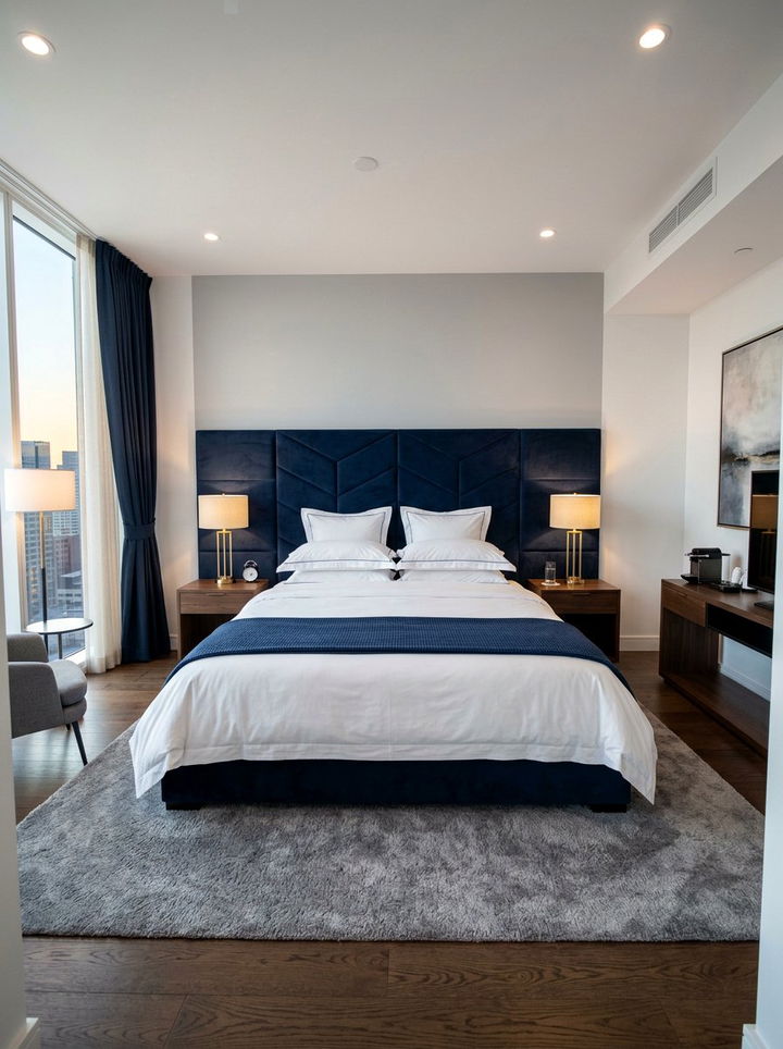 Modern hotel bedroom - 30 serene bedroom ideas