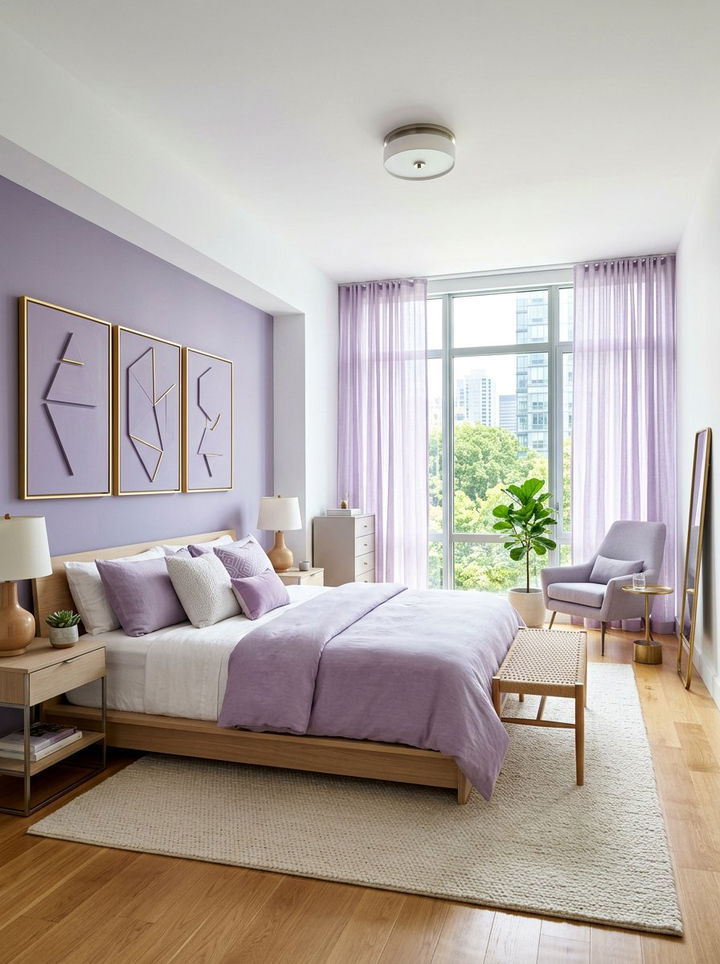 30 Pastel Lavender Bedroom Ideas for a Soothing Interior