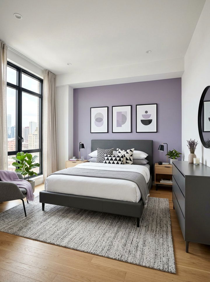 Modern lavender bedroom - 30 lavender bedroom ideas