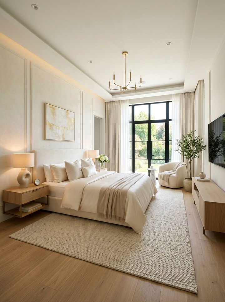 Modern luxury master bedroom - 30 glam bedroom ideas