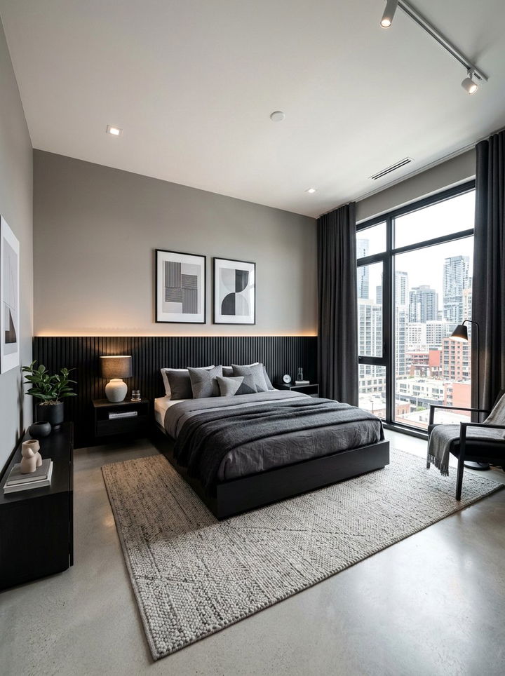 Modern pebble gray bedroom - 30 pebble gray bedroom ideas