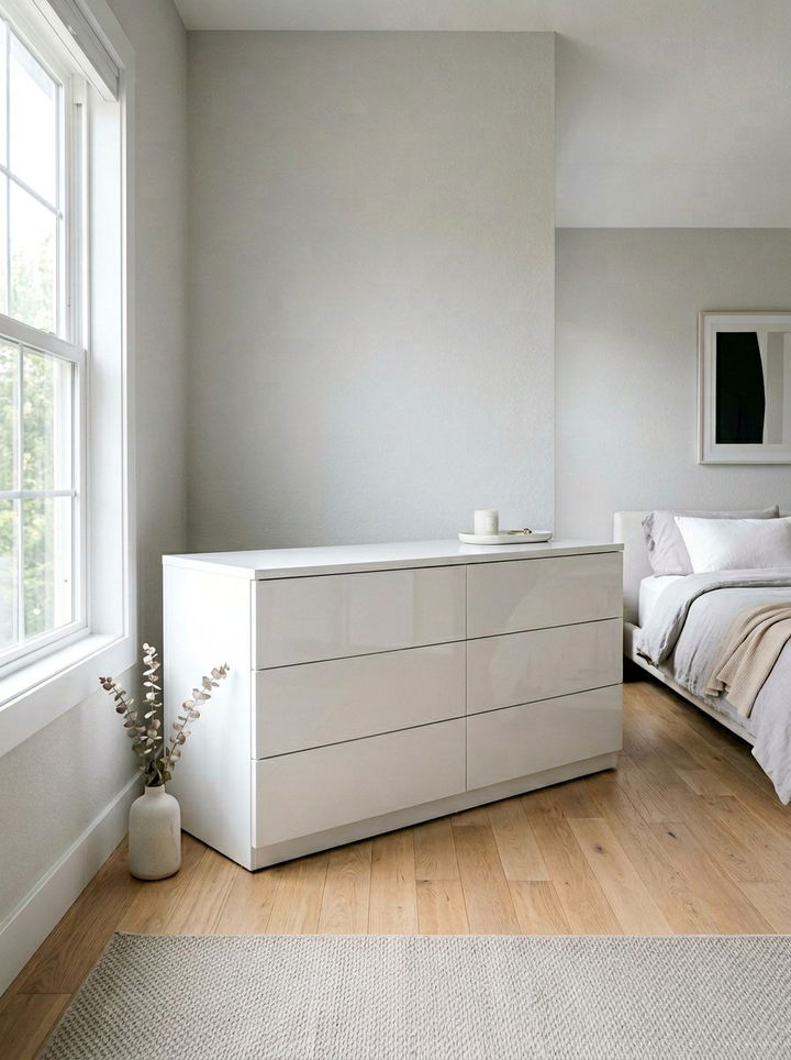 Modern white dresser - 30 bedroom white dressers