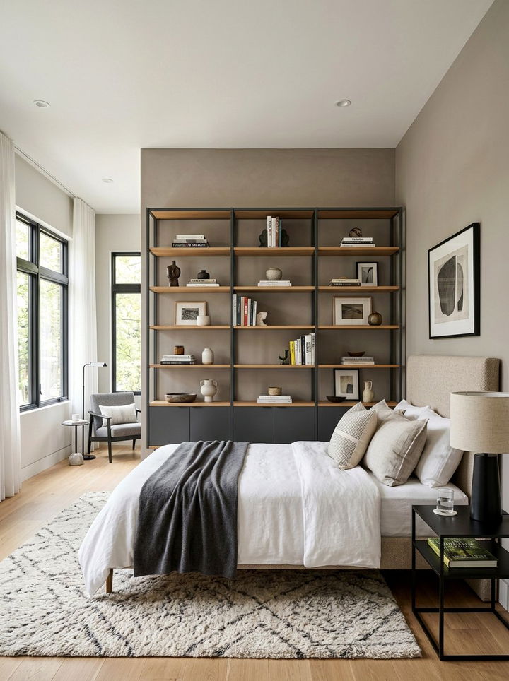 Modular Shelving Unit - 30 bedroom stackable furniture ideas