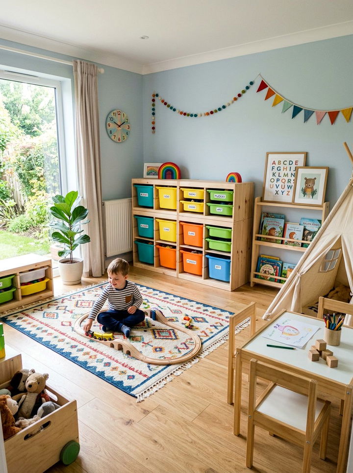 Modular Toy Organizer - 30 bedroom stackable furniture ideas