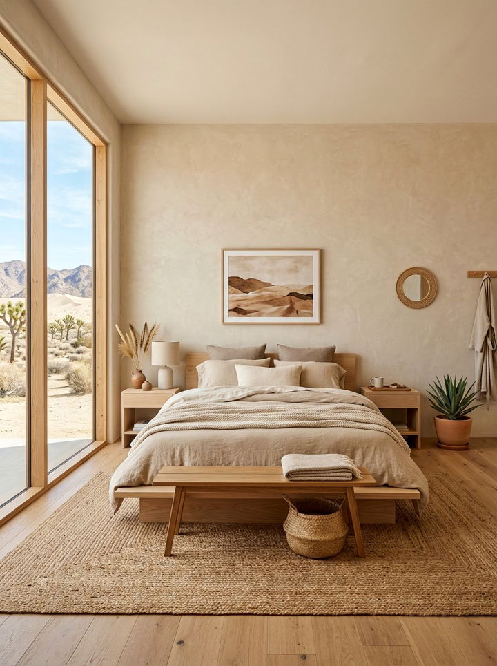 Mojave Sand Bedroom - 30 desert bedroom color ideas