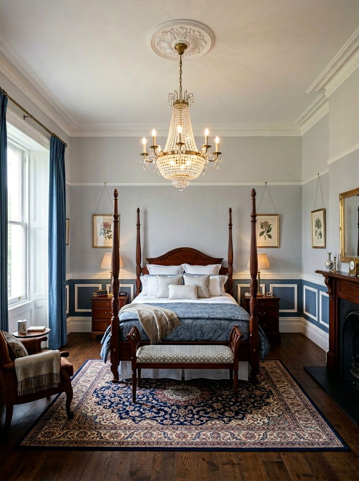 Molding Separation Two Tone - 30 bedroom two tone walls