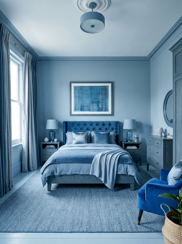 Monochromatic Square Bedroom - 30 square bedroom ideas