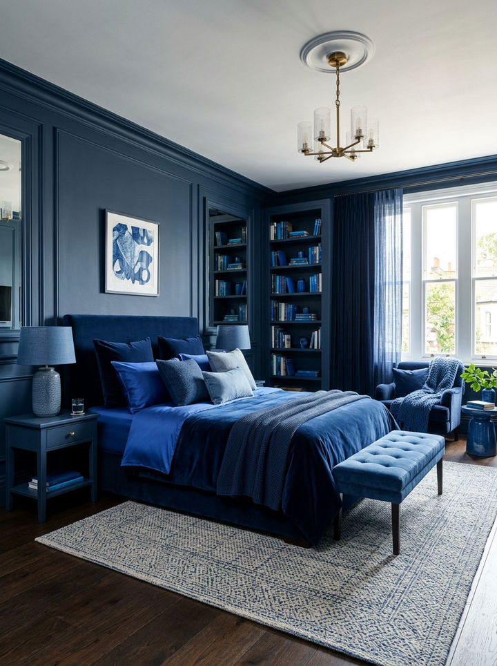 Monochrome Bedroom - 30 bedroom decor ideas