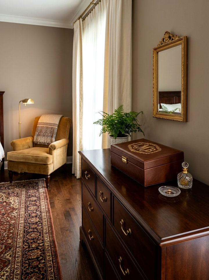 Monogrammed jewelry box - 30 bedroom monogrammed items