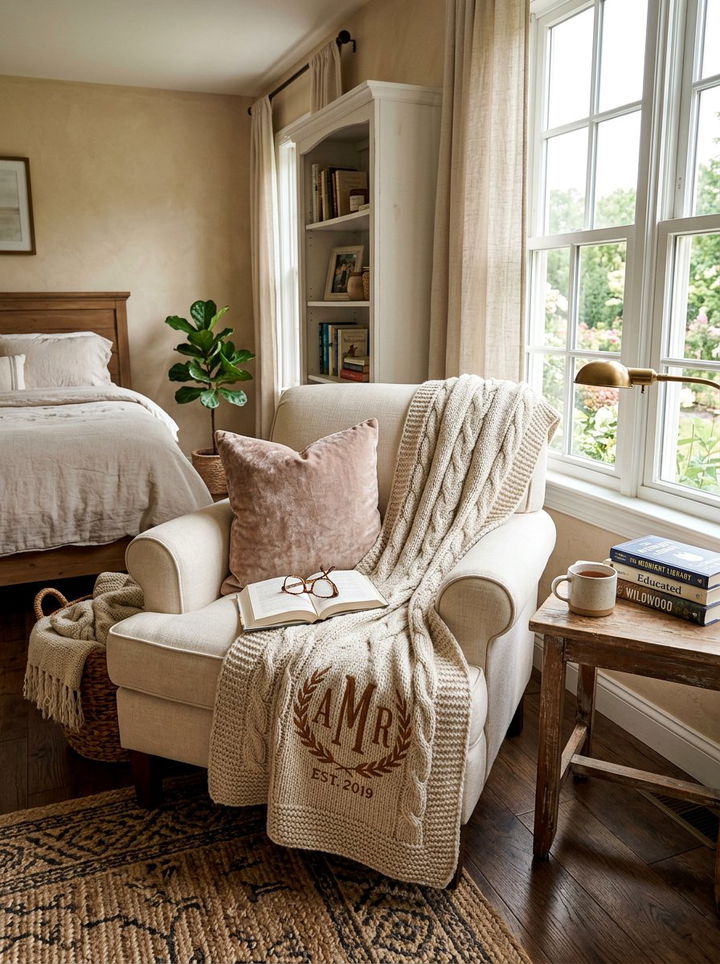 30 Unique Bedroom Monogrammed Items for a Personal Touch