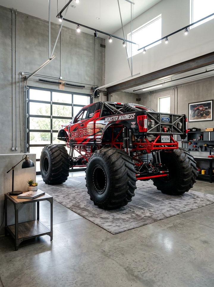 Monster Truck Bed - 30 truck bedroom ideas