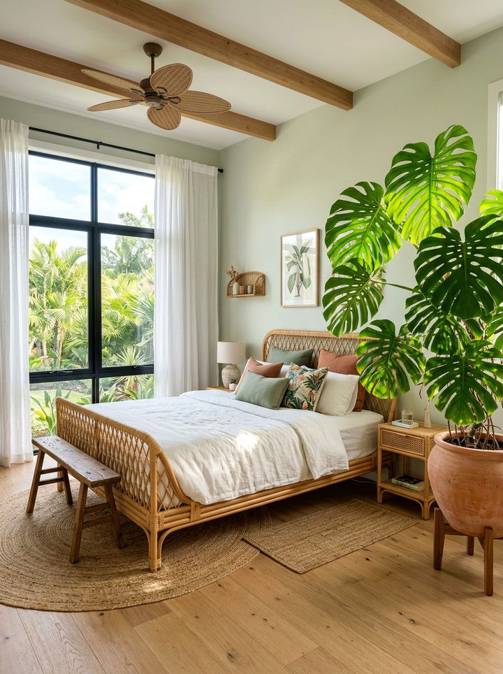 Monstera Deliciosa Plant - 30 bedroom plants