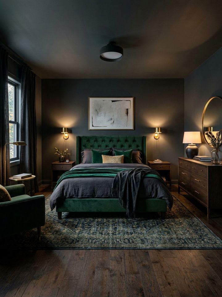 Moody Bedroom Colors - 30 bedroom personalized ideas