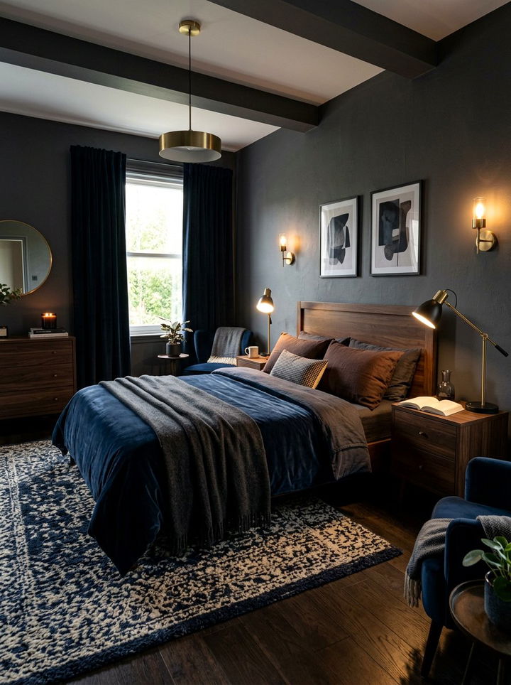 Moody Bedroom - 30 bedroom aesthetic ideas