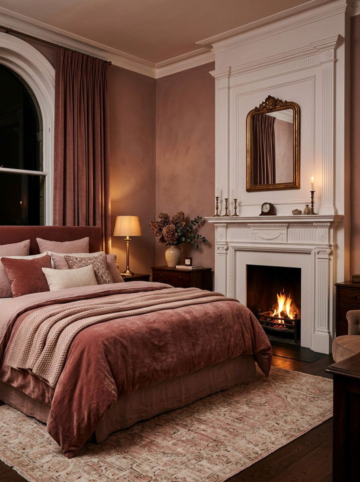 Moody Blush And White Bedroom - 30 blush and white bedroom ideas