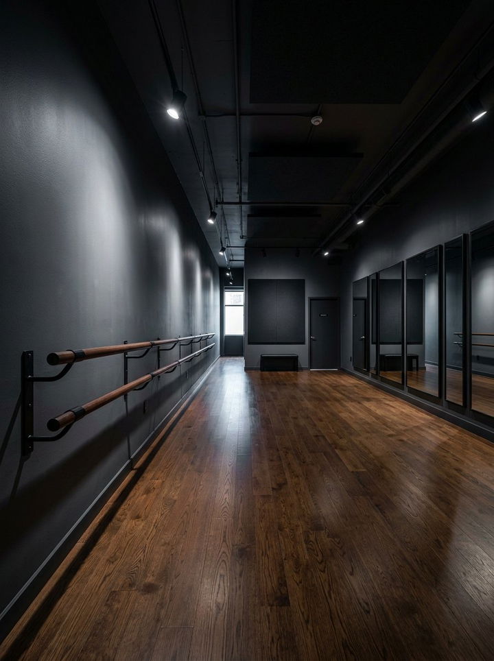 Moody Dance Studio Room - 30 dance bedroom ideas