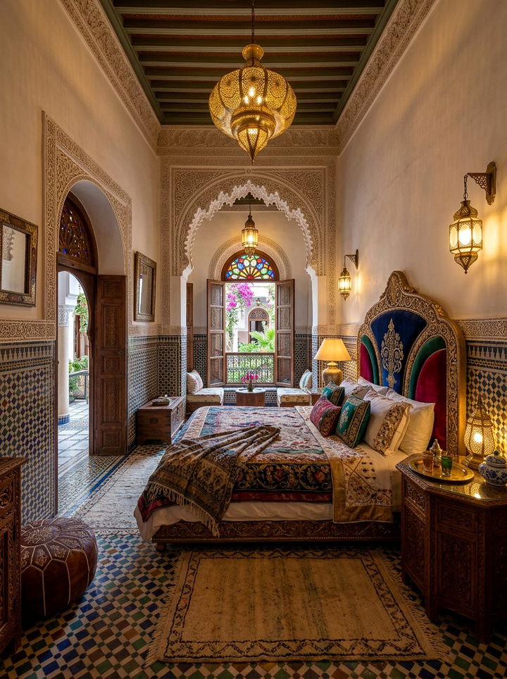 Moroccan Riad Bedroom - 30 resort bedroom ideas