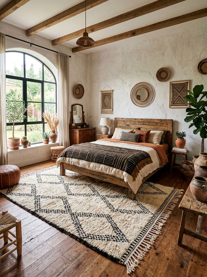 Moroccan Style Rugs - 30 Mediterranean bedroom ideas