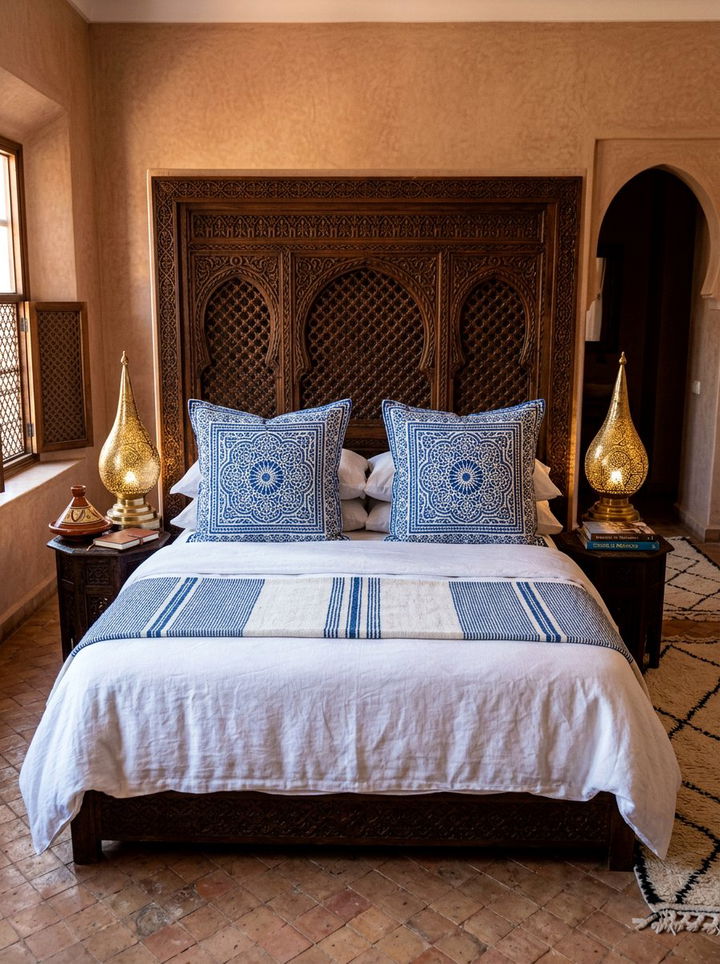Moroccan Tile Euro Sham - 30 bedroom euro shams