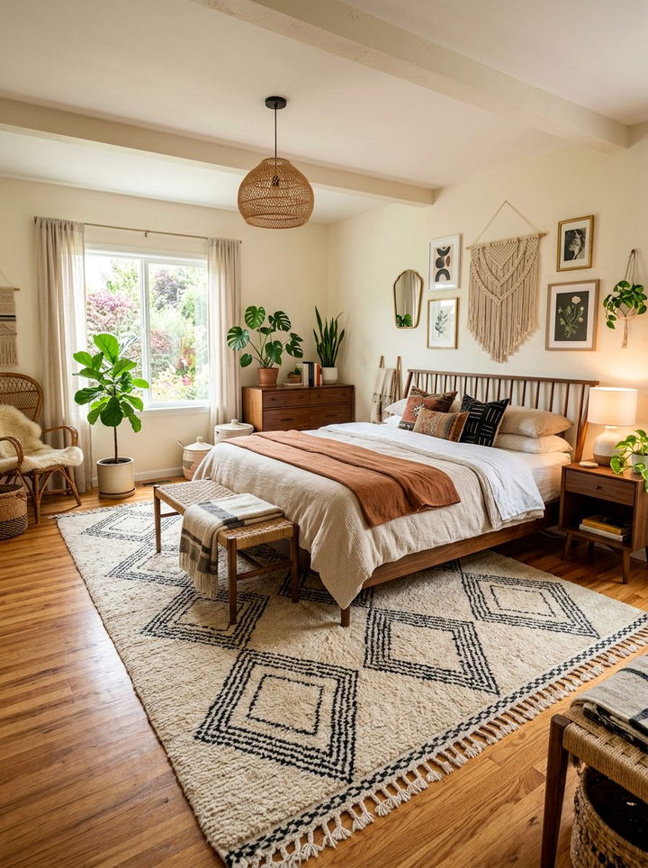 Moroccan Wool Rug - 30 bedroom wool rugs