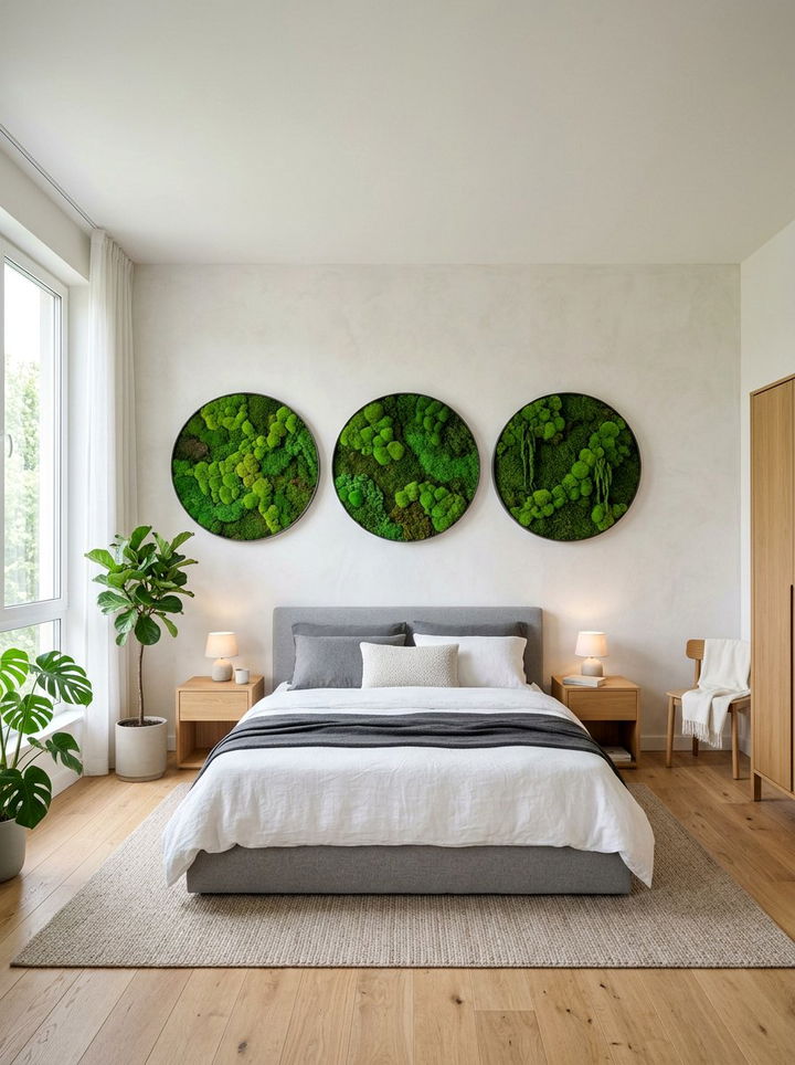 Moss Wall Art Bedroom - 30 forest bedroom ideas