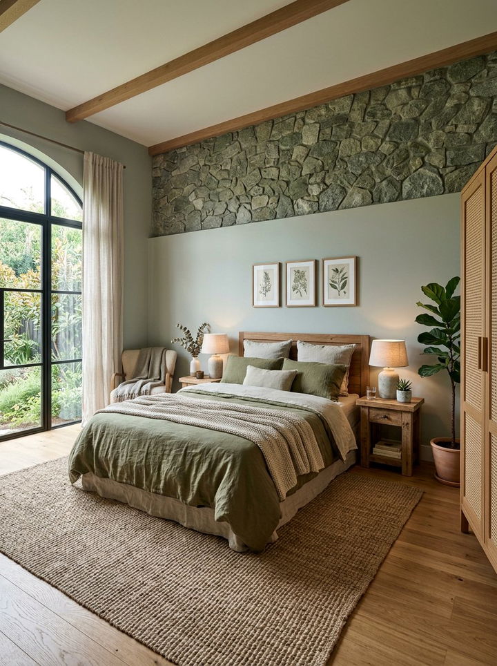 30 Contemporary Green Bedroom Ideas Inspired by Nature