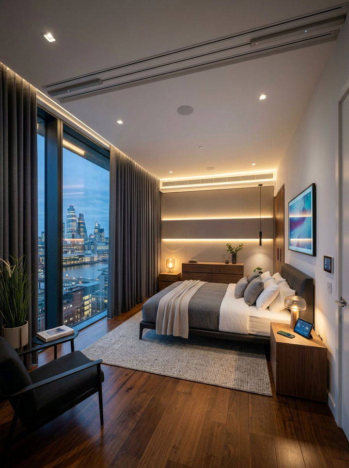 Motorized Curtains - 30 bedroom curtains