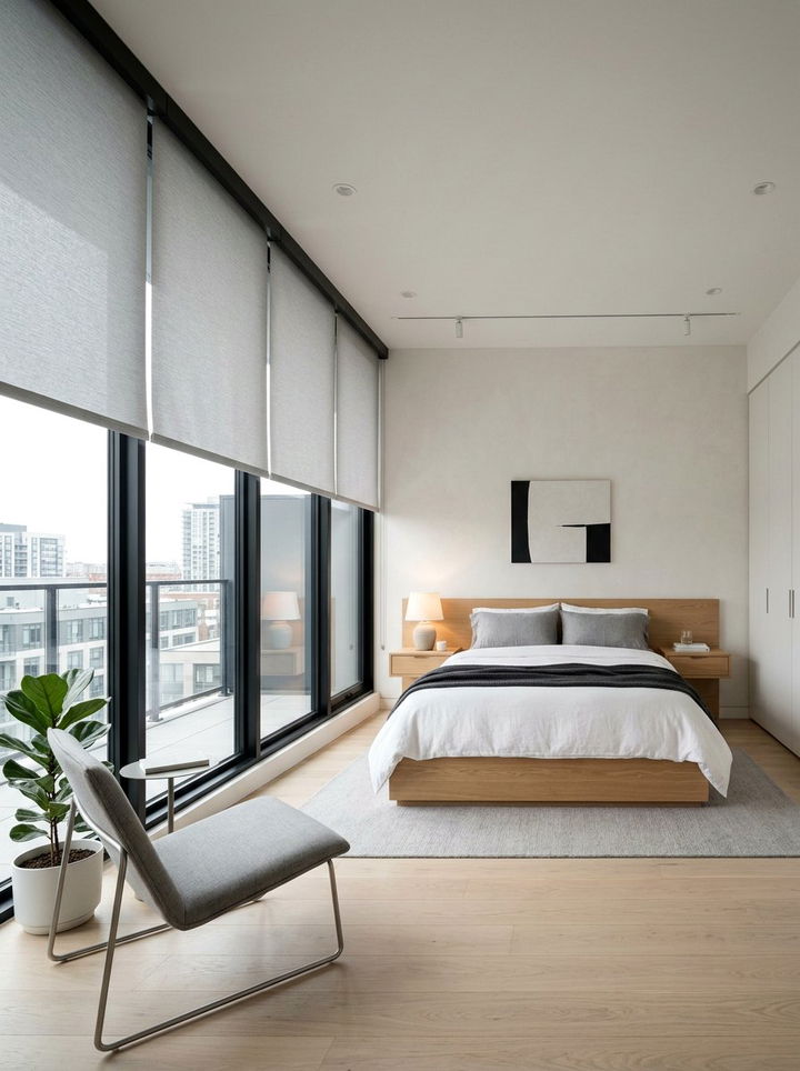 Motorized roller shades - 30 bedroom window treatments