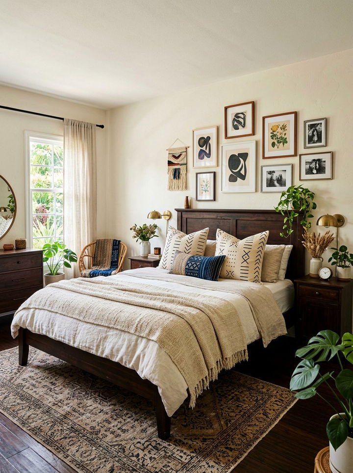 Mudcloth Bed Pillow - 30 bedroom pillows