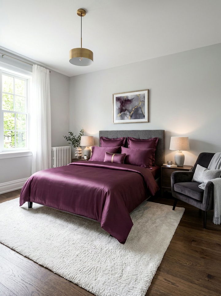 Mulberry Silk Bedding Set - 30 silk bedroom ideas