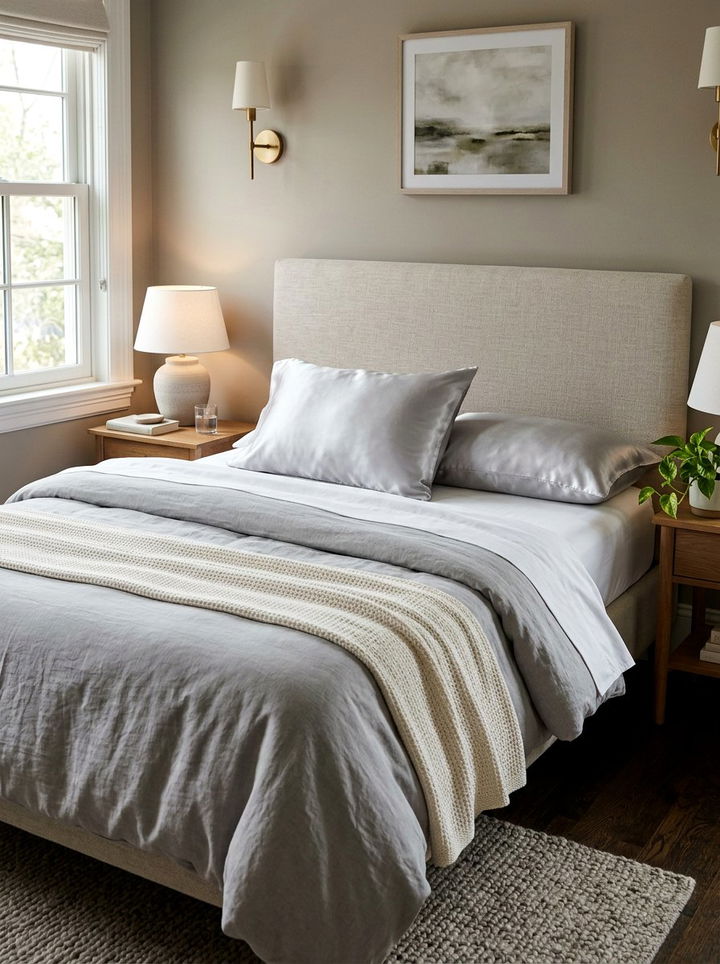 Mulberry Silk Pillowcase - 30 insomnia bedroom ideas