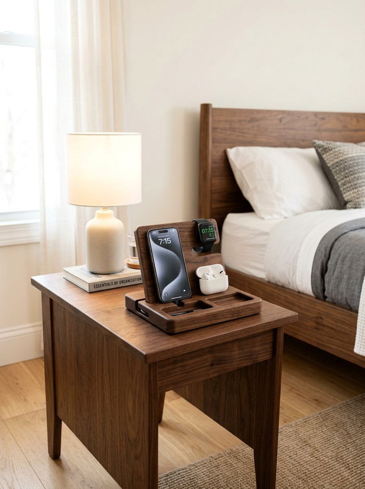 Multi Device Desktop Organizer - 30 bedroom charging stations