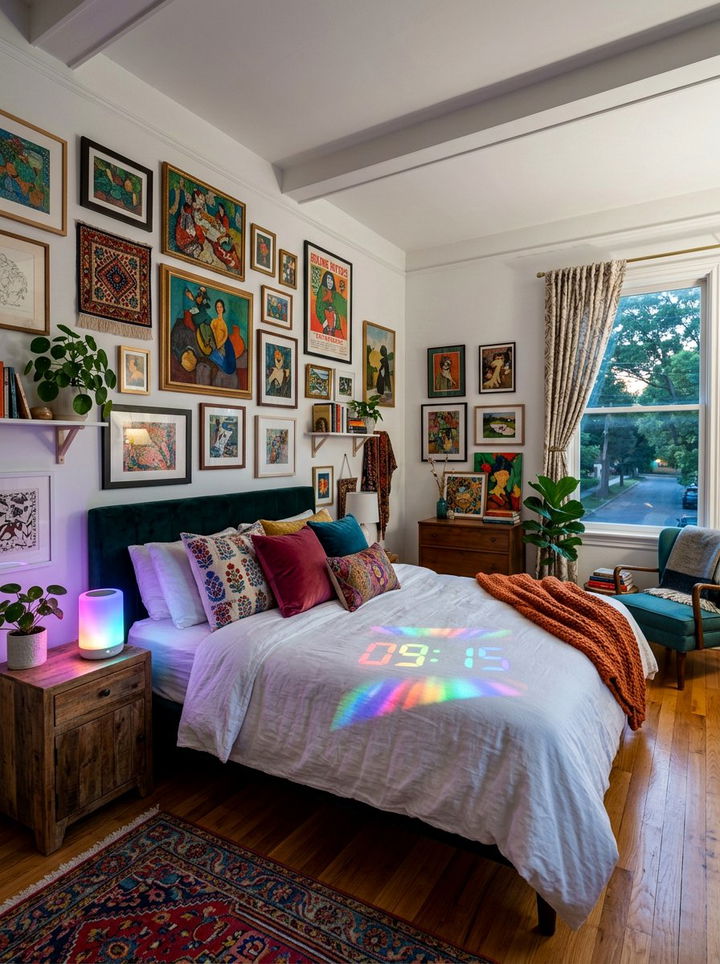 Multi color led sleep light - 30 bedroom sunrise alarm clocks