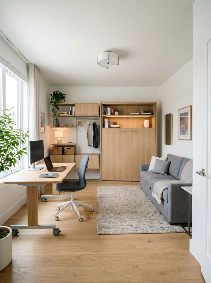 Multi functional guest space - 30 bonus room to bedroom ideas