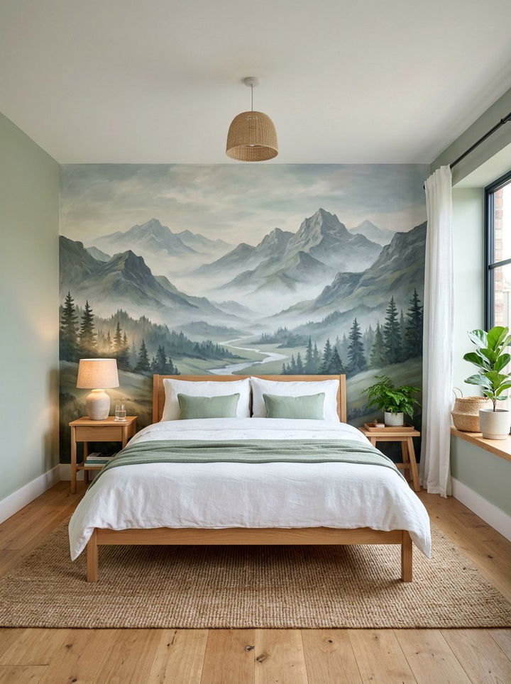 30 Bedroom Feature Wall Ideas to Make a Bold Statement