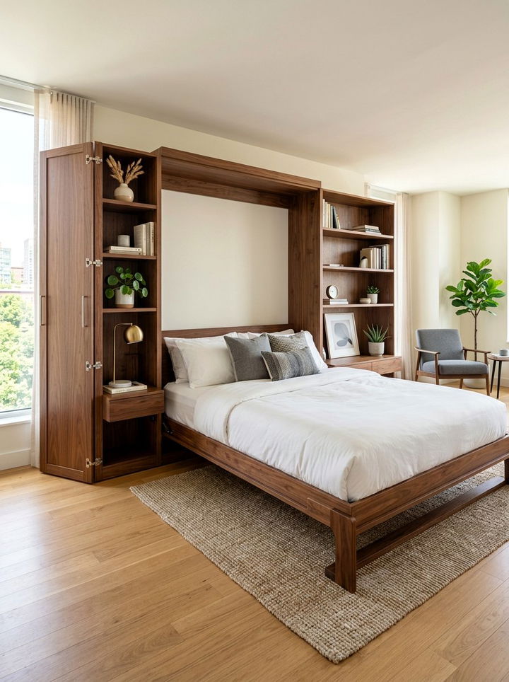 Murphy Bed - 30 bedroom furniture ideas