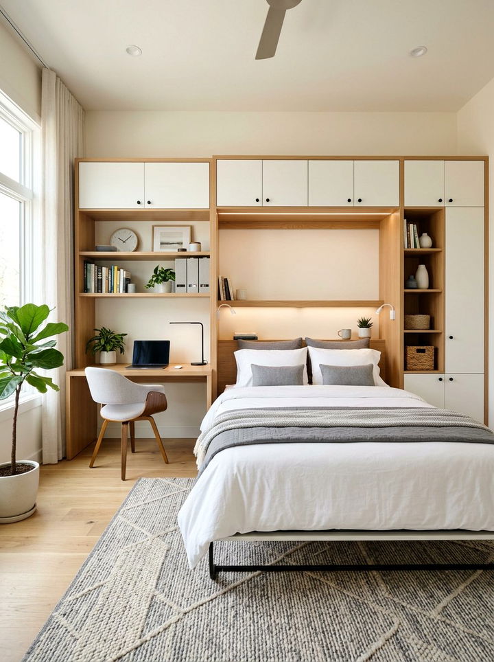 Murphy Bed - 30 custom bedroom ideas