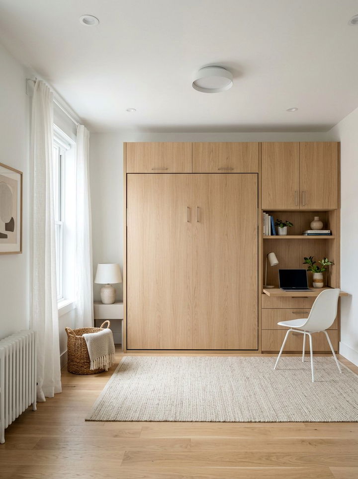 Murphy Bed Bedroom - 30 compact bedroom ideas